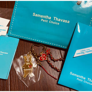 サマンサタバサプチチョイス(Samantha Thavasa Petit Choice)のサマンサタバサ☆レア☆携帯ストラップ、バッグチャーム(チャーム)