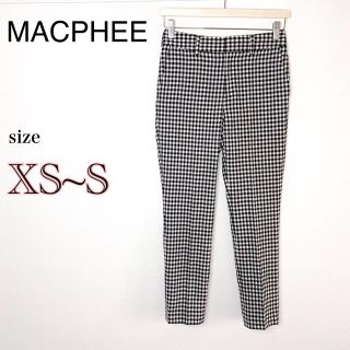 マカフィー(MACPHEE)の【MACPHEE】マカフィー　トゥモローランド　カジュアルパンツ　S(カジュアルパンツ)