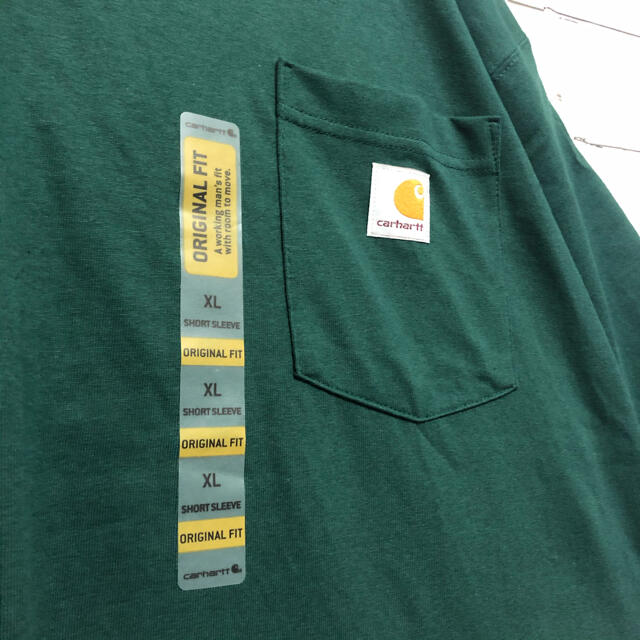 Carhartt カーハート Tシャツ・カットソー XL 緑