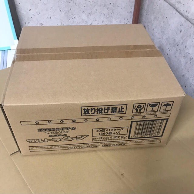 Box/デッキ/パック新品未開封 ポケモンカードゲーム ウルトラムーン　12BOX（1カートン）