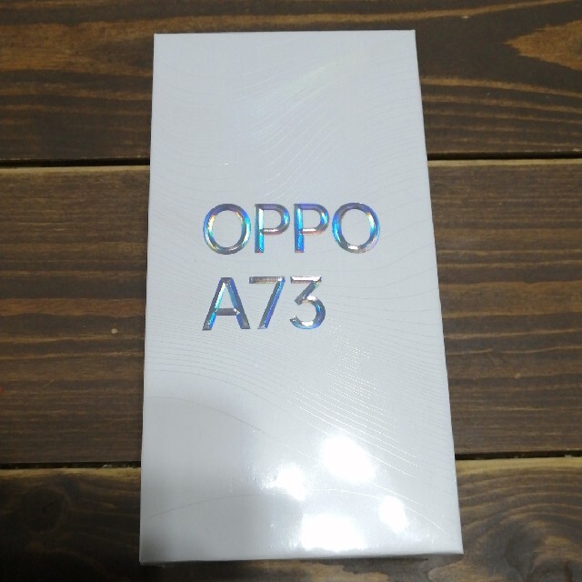 OPPO A73 ネービーブルー　新品未開封スマホ/家電/カメラ