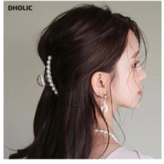 ディーホリック(dholic)のDHOLIC パールバンスクリップ(バレッタ/ヘアクリップ)