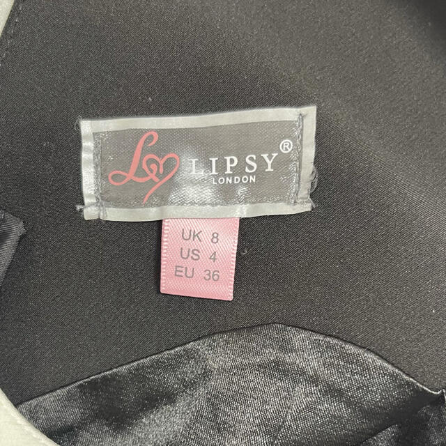 Lipsy(リプシー)の★ k ★様専用lipsyバイカラードレスワンピース白黒 レディースのワンピース(ひざ丈ワンピース)の商品写真