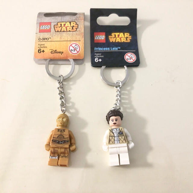 Lego(レゴ)のLEGO キーホルダー２つセット　スターウォーズ エンタメ/ホビーのアニメグッズ(キーホルダー)の商品写真