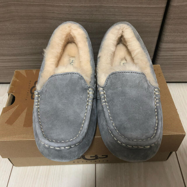 アグ UGG ムートン ANSLEY アンスレー 3312 グレー 23cm - スリッポン ...