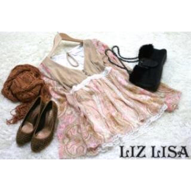 LIZ LISA(リズリサ)の【LIS LISA】美品♡ペイズリー柄ワンピ レディースのワンピース(ミニワンピース)の商品写真