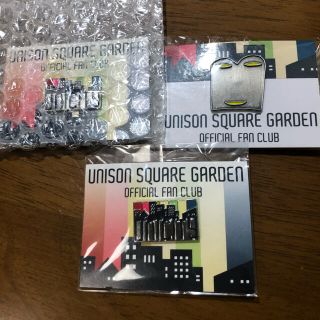 ユニゾンスクエアガーデン(UNISON SQUARE GARDEN)の【ファンクラブ限定】ユニゾン  ピンバッジ(ミュージシャン)