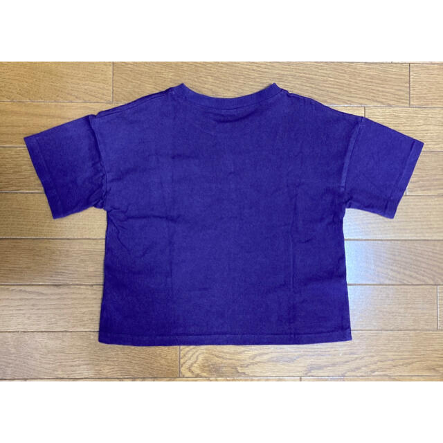 ハピクルさま　devirock ビッグシルエットロゴ刺繍Tシャツ　110 キッズ/ベビー/マタニティのキッズ服女の子用(90cm~)(Tシャツ/カットソー)の商品写真