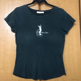 黒のTシャツ(Tシャツ(半袖/袖なし))