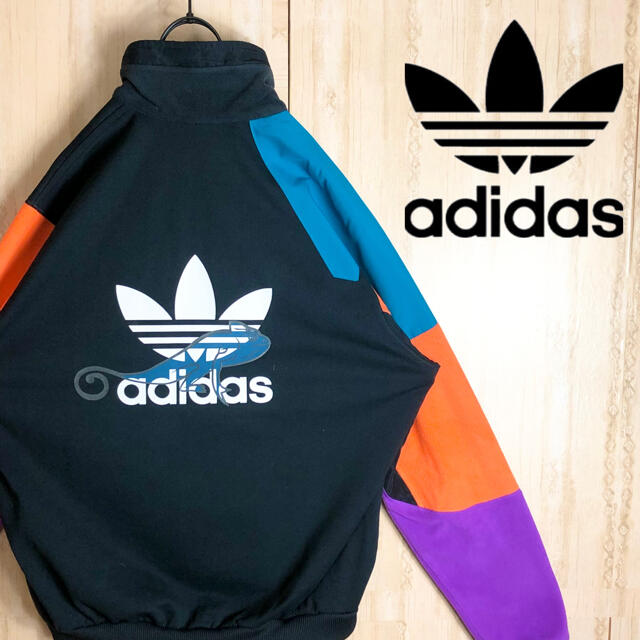 Adidas Adidas アディダス ブルゾン ハーフジップ マルチカラー デカロゴ 大きめの通販 By お洋服のカールさん アディダスならラクマ Adidas Adidas アディダス ブルゾン ハーフジップ マルチカラー デカロゴ 大きめの通販 By お洋服のカールさん アディダスならラクマ