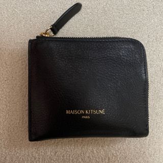 メゾンキツネ(MAISON KITSUNE')のお値下げ　maisonkitsune 財布　黒(財布)