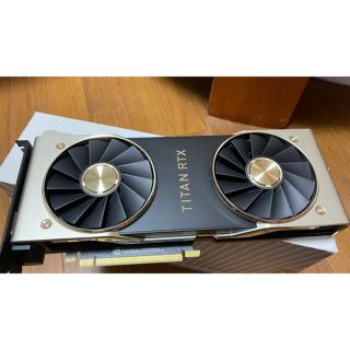 TITAN RTX 完動品 中古になります ②の通販 by カズ's shop|ラクマ