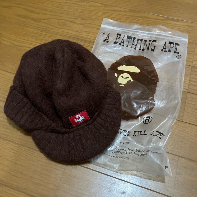 A BATHING APE(アベイシングエイプ)のA BATHINGAPE  ニットキャップ メンズの帽子(ニット帽/ビーニー)の商品写真