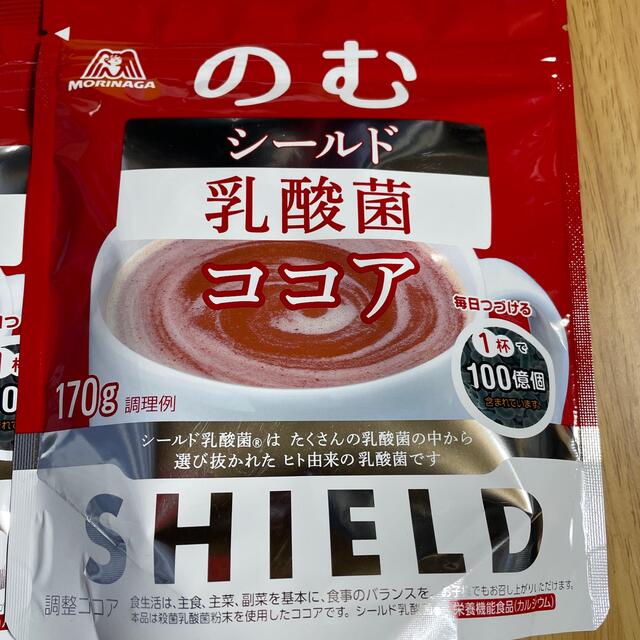 森永製菓(モリナガセイカ)の森永 のむシールド乳酸菌ココア 170g 2袋 食品/飲料/酒の飲料(その他)の商品写真