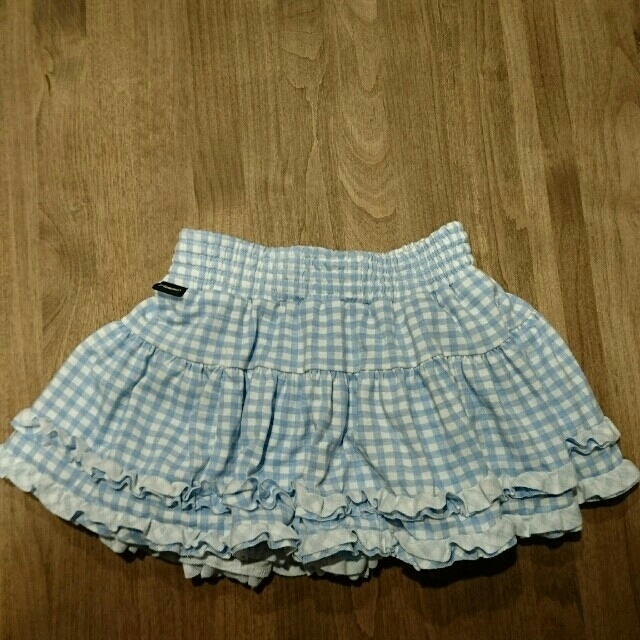 JENNI(ジェニィ)のJENNIギンガムチェックスカート キッズ/ベビー/マタニティのキッズ服女の子用(90cm~)(スカート)の商品写真