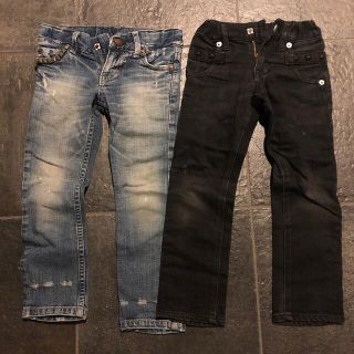 ヒステリックグラマー(HYSTERIC GLAMOUR)のヒステリック100cm2枚セット(パンツ/スパッツ)