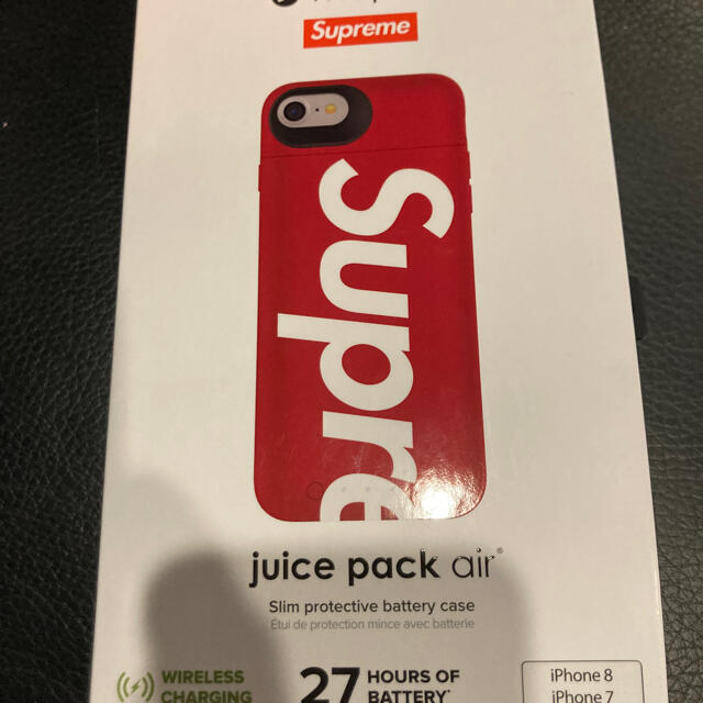 supreme mophie iPhone7 iPhone8 ケース　赤
