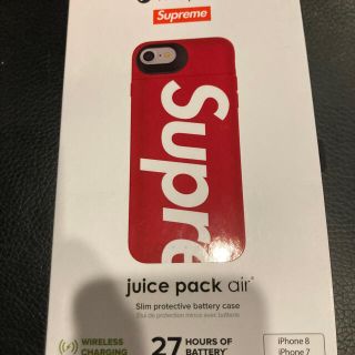 シュプリーム(Supreme)のsupreme mophie iPhone7 iPhone8 ケース　赤(iPhoneケース)