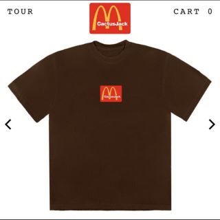 カクタス(CACTUS)のCACTUS JACK Travis Scott McDonald SESAME(Tシャツ/カットソー(半袖/袖なし))