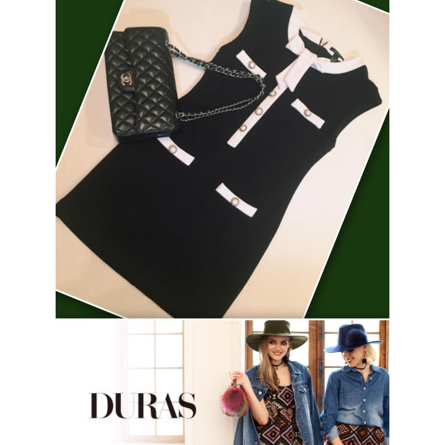 DURAS(デュラス)のDURAS レディースのワンピース(ひざ丈ワンピース)の商品写真