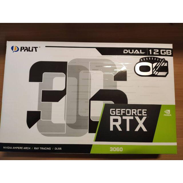 新品未開封Palit GeForce RTX 3060 Dual OC 12GB