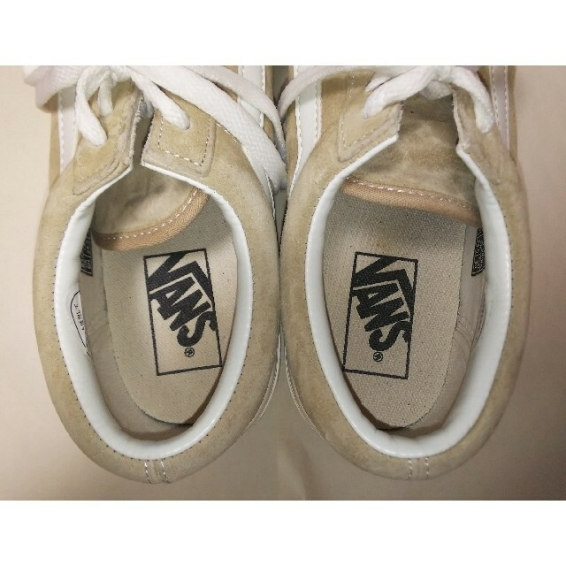 VANS(ヴァンズ)のVANS OLDSKOOLPLAT V36S SUEDE［ベージュ/24.5㎝］ レディースの靴/シューズ(スニーカー)の商品写真