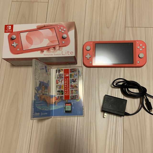 ゲームソフト/ゲーム機本体任天堂 Switch ライト あつまれどうぶつの森