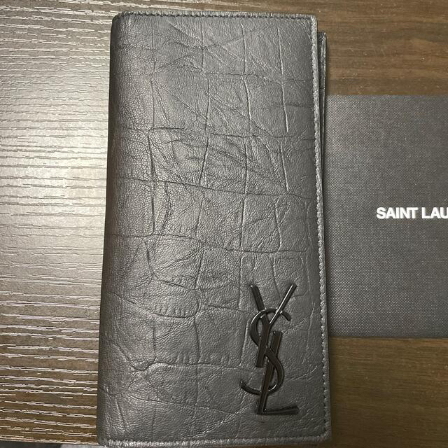 イブサンローラン　長財布　ロゴ　SAINT LAURENTファッション小物