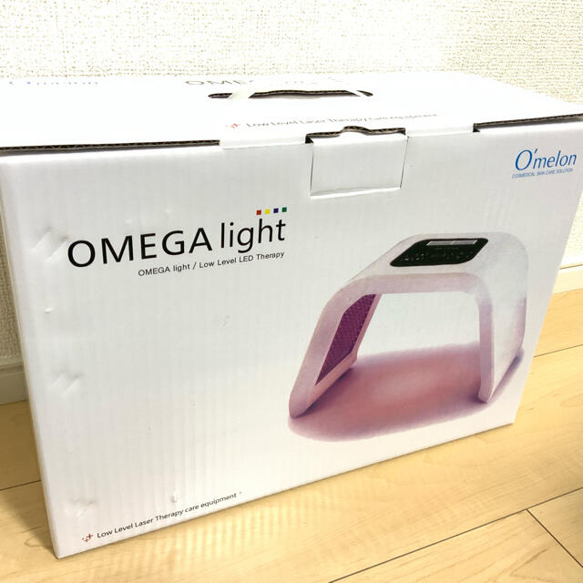 スマホ/家電/カメラLED光エステ美顔器　OMEGA light オメガライト 4色