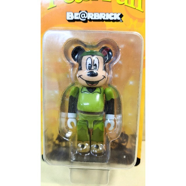 MEDICOM TOY - BE@RBRICK100% ミッキーマウス ピーターパンバージョン