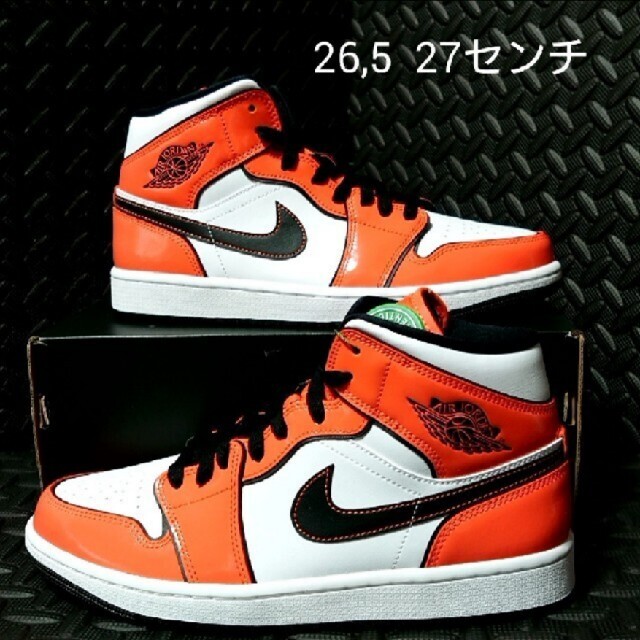 NIKE - Air Jordan 1 Mid SE Turf Orangeの通販 by スニーカー｜ナイキ ...