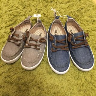 オールドネイビー(Old Navy)の新品！オールドネイビー デッキシューズ 2足セット(フラットシューズ)