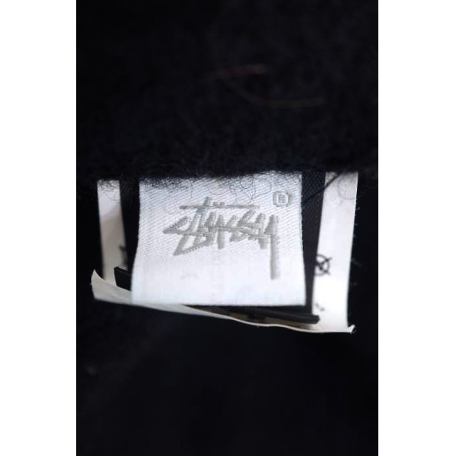 STUSSY(ステューシー)のStussy（ステューシー） ロゴ刺繍 ウールベレー帽 レディース 帽子 ベレー レディースの帽子(ハンチング/ベレー帽)の商品写真