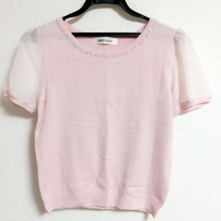 ミッシュマッシュ(MISCH MASCH)の♡パステルピンクのトップス(シャツ/ブラウス(半袖/袖なし))