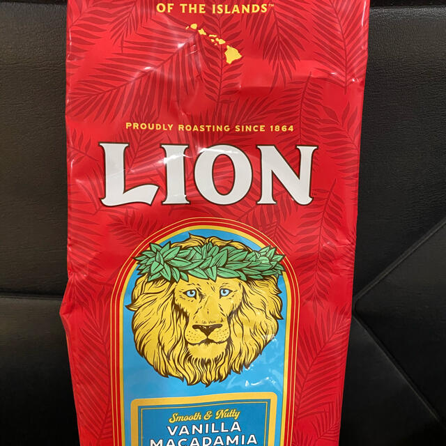 LION(ライオン)のLION COFFEE ハワイライオンコーヒーバニラマカダミア大袋680g入り 食品/飲料/酒の飲料(コーヒー)の商品写真