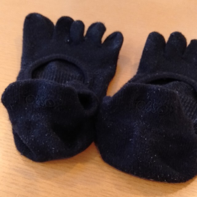 toesox ブラック Sサイズ スポーツ/アウトドアのトレーニング/エクササイズ(その他)の商品写真