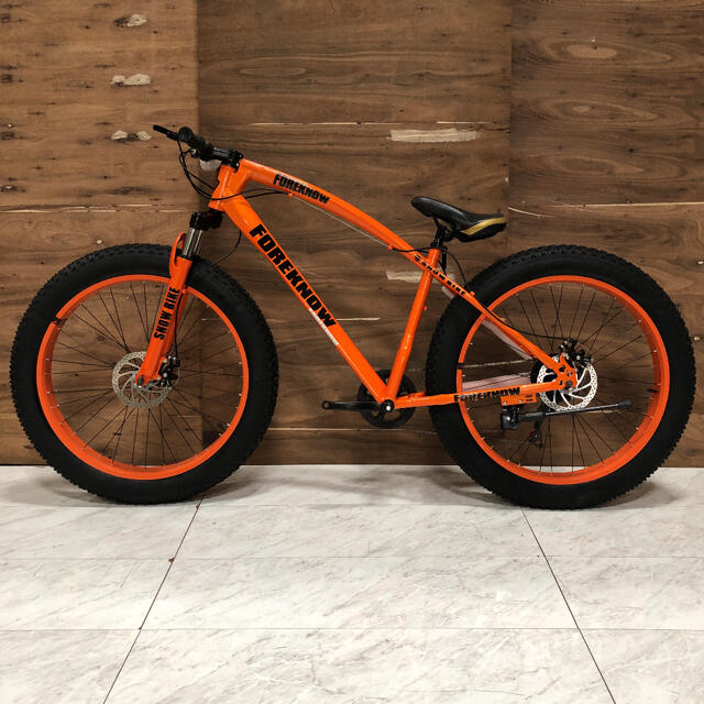 新品　ファットバイク　マウンテンバイク　ビーチクルーザー　BMX 人気　クロス