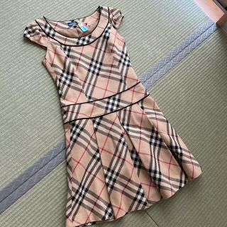 バーバリーブルーレーベル(BURBERRY BLUE LABEL)のrico様専用★バーバリー andグレー　2点セットワンピース　クリーニング済(ひざ丈ワンピース)