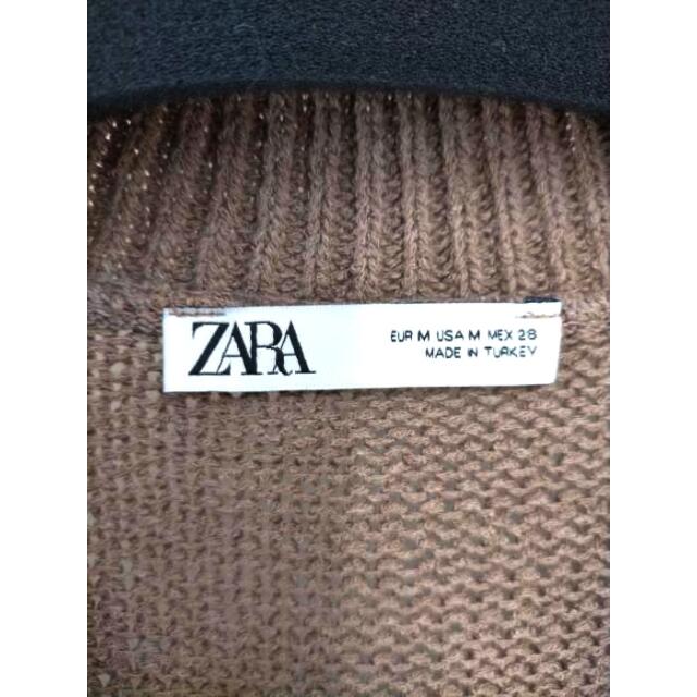 ZARA(ザラ)のZARA（ザラ） リネン混 アクリルチルデンニットベスト レディース トップス レディースのトップス(ベスト/ジレ)の商品写真