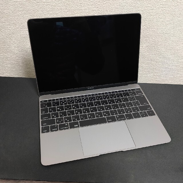 MacBook 12インチ  Early2015 スペースグレイ【箱なし】PC/タブレット