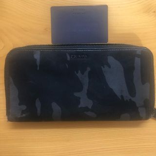 プラダ 迷彩 長財布(メンズ)の通販 7点 | PRADAのメンズを買うならラクマ