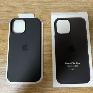 アップル(Apple)のiPhone 12 Pro Max Silicone Case 純正　本物(iPhoneケース)