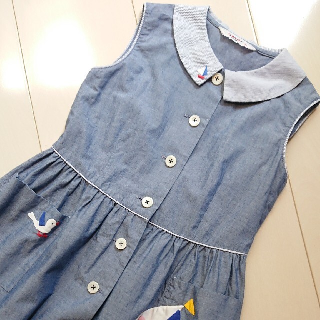 familiar(ファミリア)のクーポン中SALE♪【120】FAMILIAR 夏 ワンピース キッズ/ベビー/マタニティのキッズ服女の子用(90cm~)(ワンピース)の商品写真