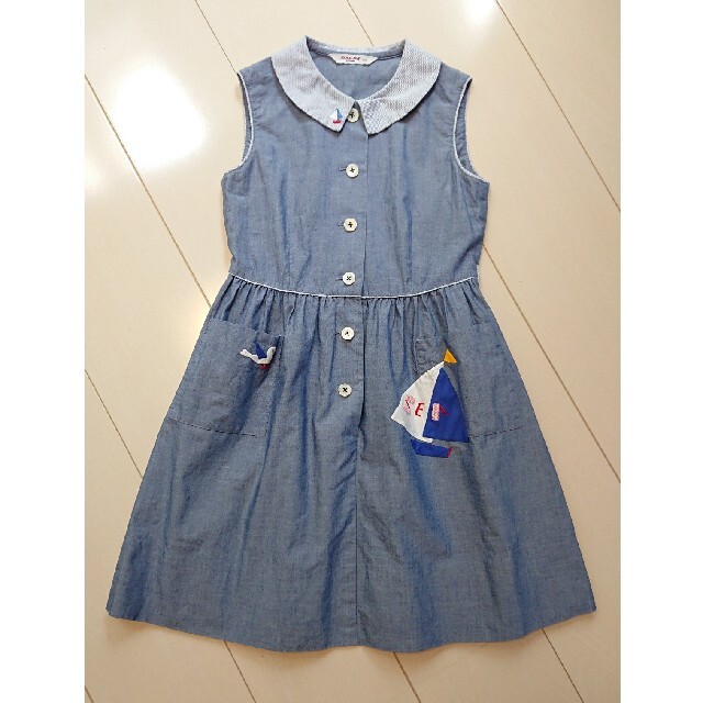 familiar(ファミリア)のクーポン中SALE♪【120】FAMILIAR 夏 ワンピース キッズ/ベビー/マタニティのキッズ服女の子用(90cm~)(ワンピース)の商品写真