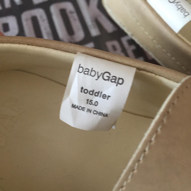 babyGAP(ベビーギャップ)のbabyGap♡ローファー15センチ キッズ/ベビー/マタニティのキッズ靴/シューズ(15cm~)(ローファー)の商品写真