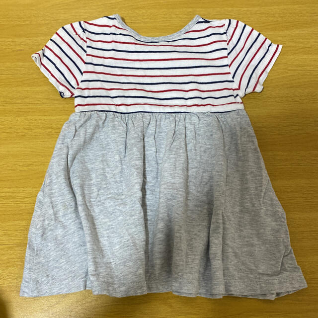 半袖ワンピース　90cm キッズ/ベビー/マタニティのキッズ服女の子用(90cm~)(ワンピース)の商品写真