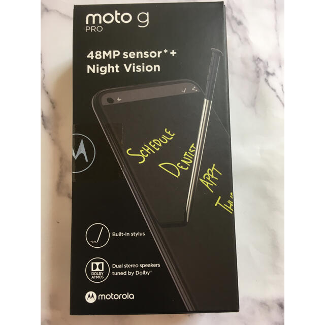 【新品】モトローラ Motorola moto g PRO 4GB/128GB