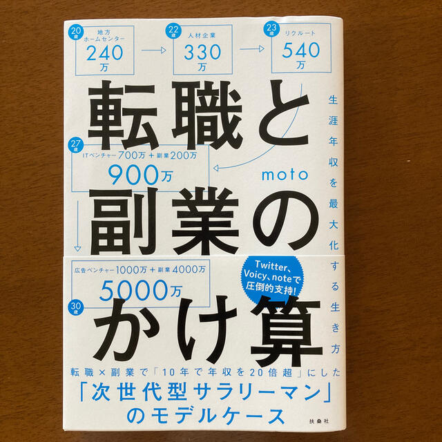 転職と副業のかけ算 エンタメ/ホビーの本(ビジネス/経済)の商品写真