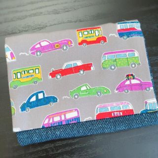 移動ポケット ☆ 車柄 グレー(外出用品)