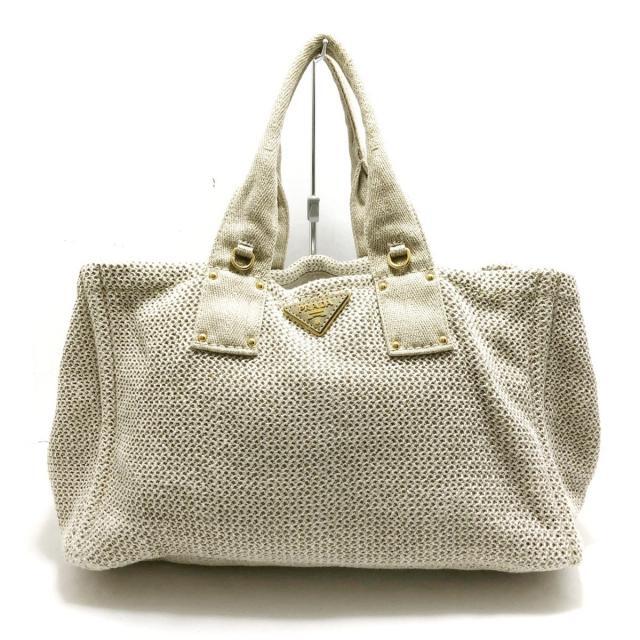 Prada プラダ トートバッグ レディース 革タグ 麻の通販 By ブランディア プラダならラクマ Prada プラダ トートバッグ レディース 革タグ 麻の通販 By ブランディア プラダならラクマ